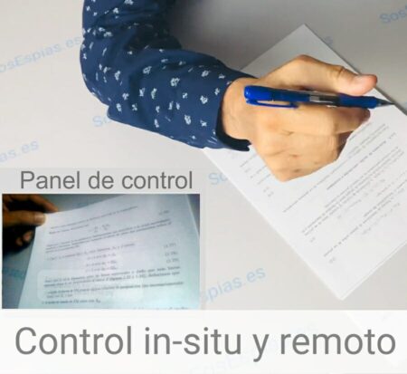 cámara lar pinganillo con camara para exámenes
